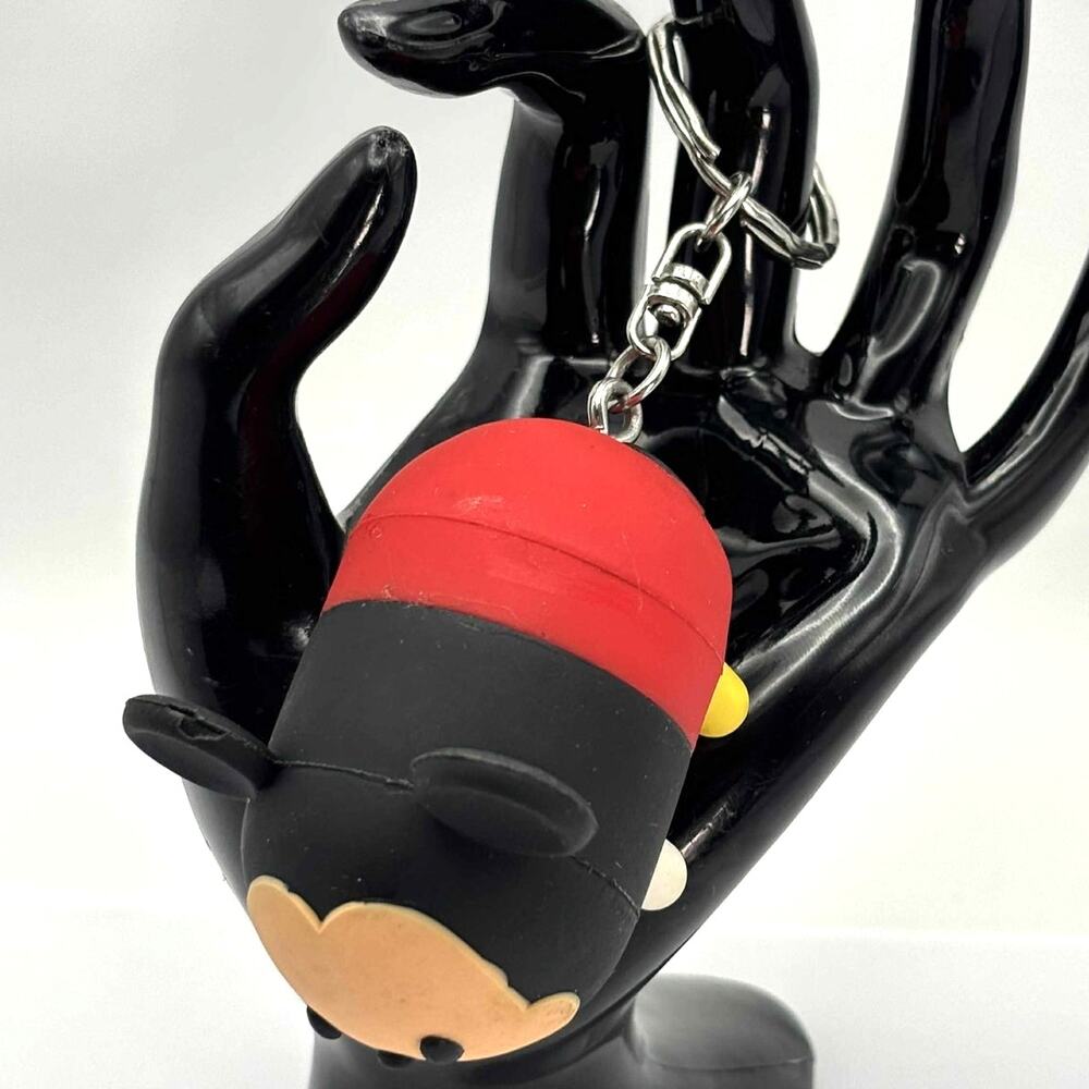 Red Mickey Mouse KeyChain - Picture 3 of 4